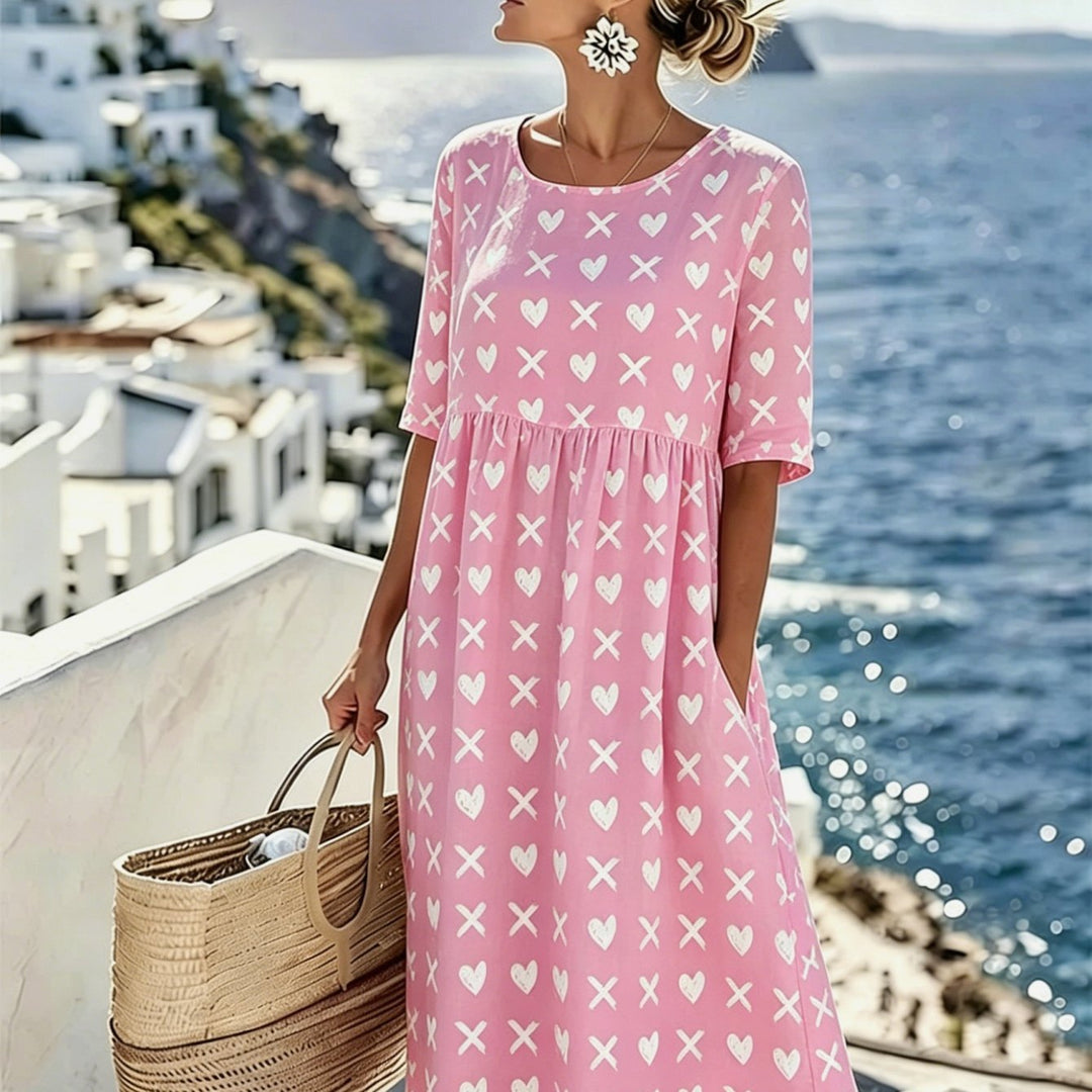 Lottie™ | Robe midi d&