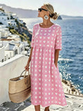 Lottie™ | Robe midi d'été Sweetheart