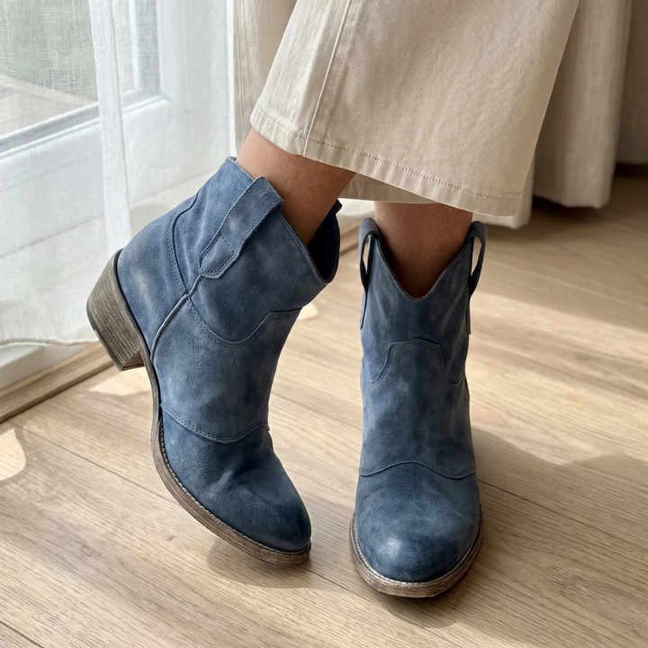 Charlotte | Komfort-Suede-Ankle Boots