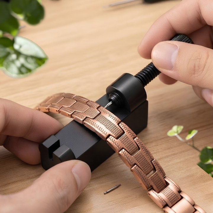 Valcor Schienen Herren Kupferarmband