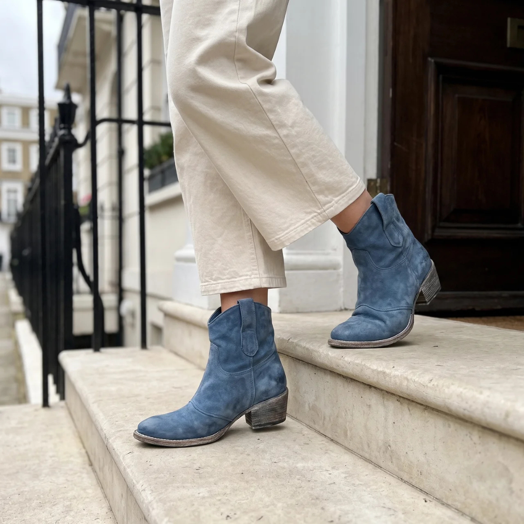 Charlotte | Komfort-Suede-Ankle Boots