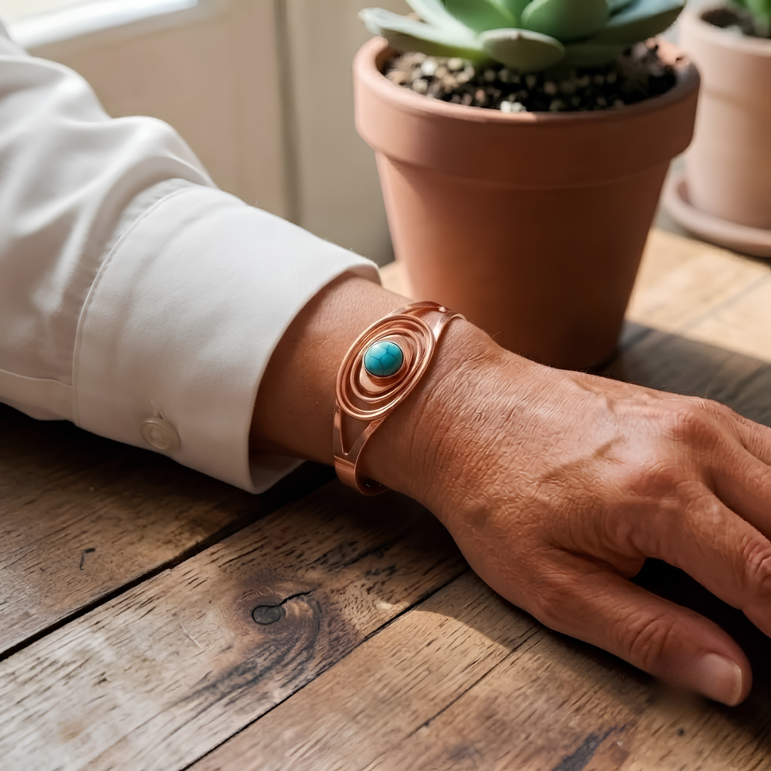 Valcor Perlen Kupferarmband