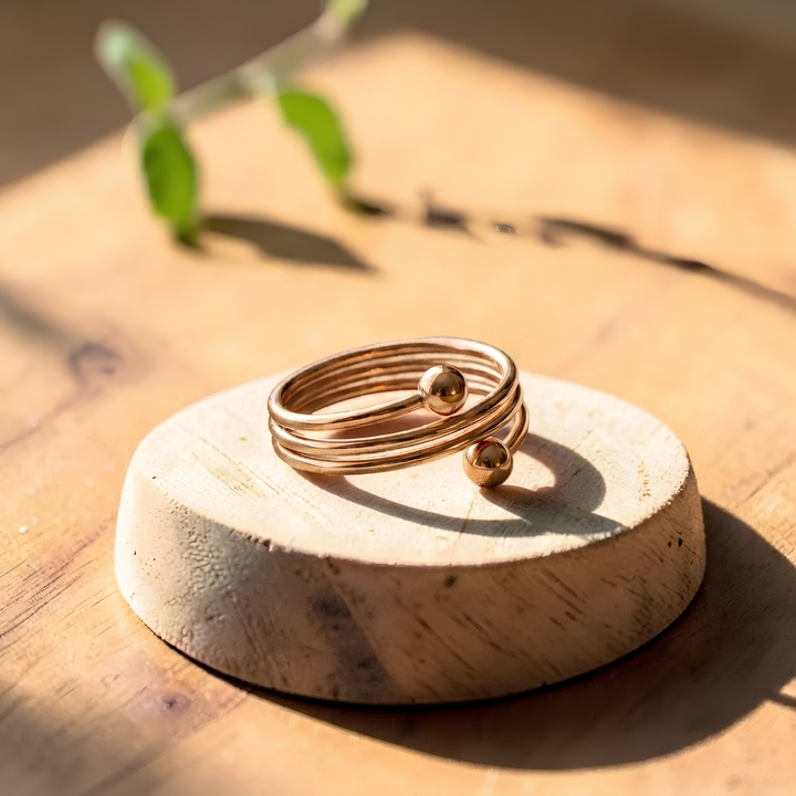 Valcor Schlamm Kupferring Gold