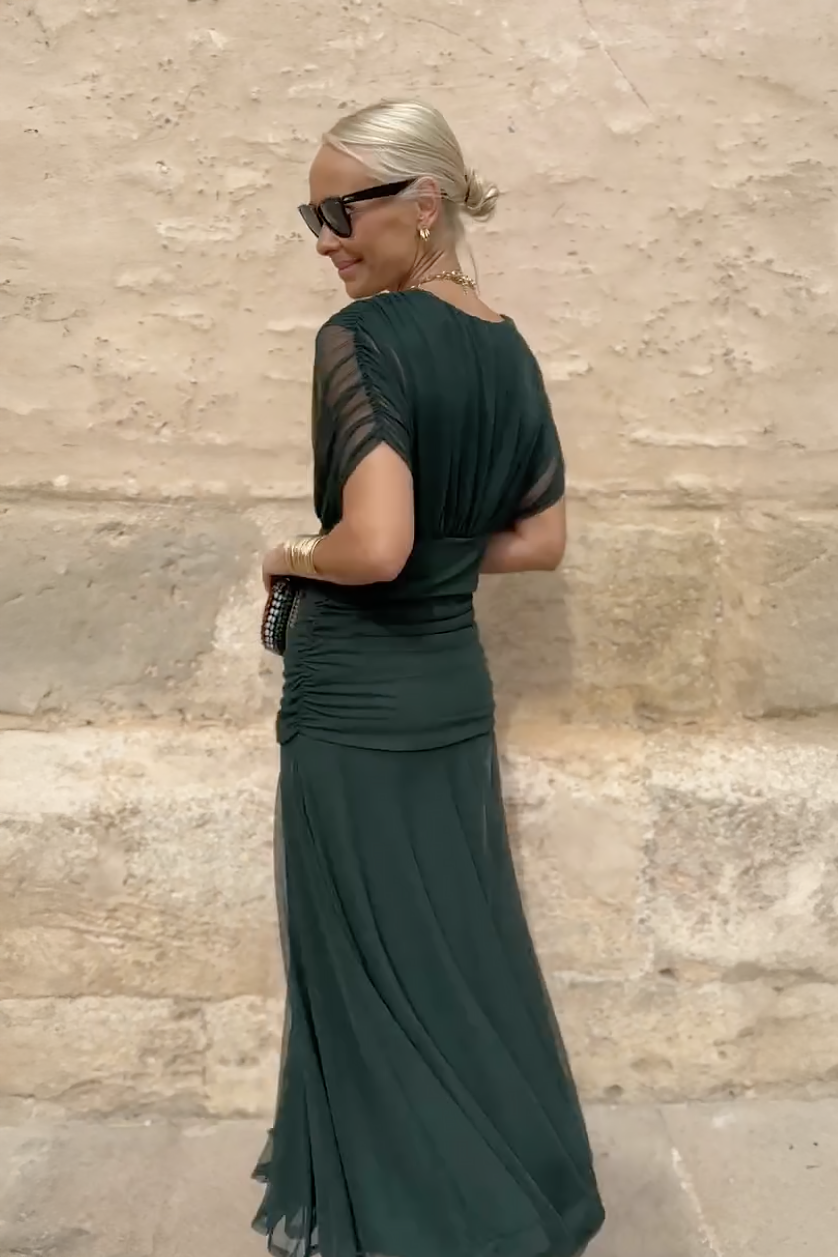 Valentina | Robe longue décolleté en V