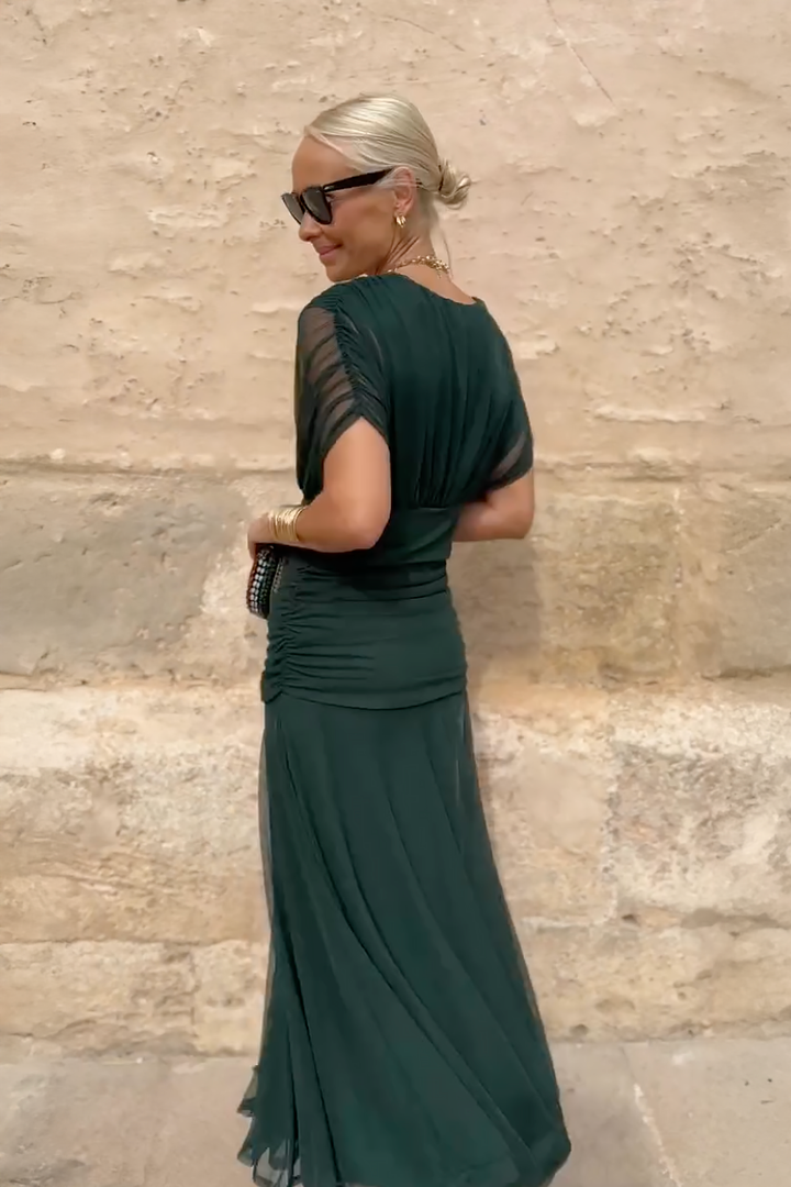 Valentina | Robe longue décolleté en V