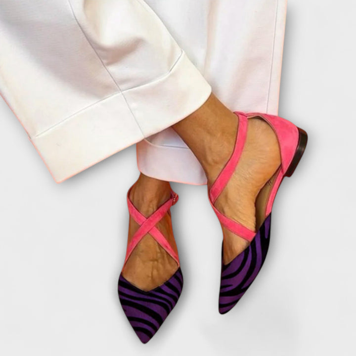 Gabrielle - Mocassini con dettagli a nastro