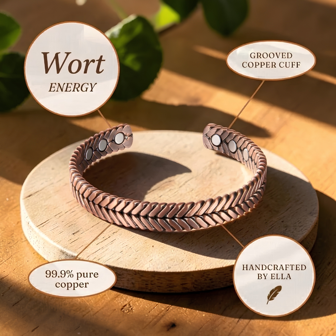 Valcor Wort Kupferarmband