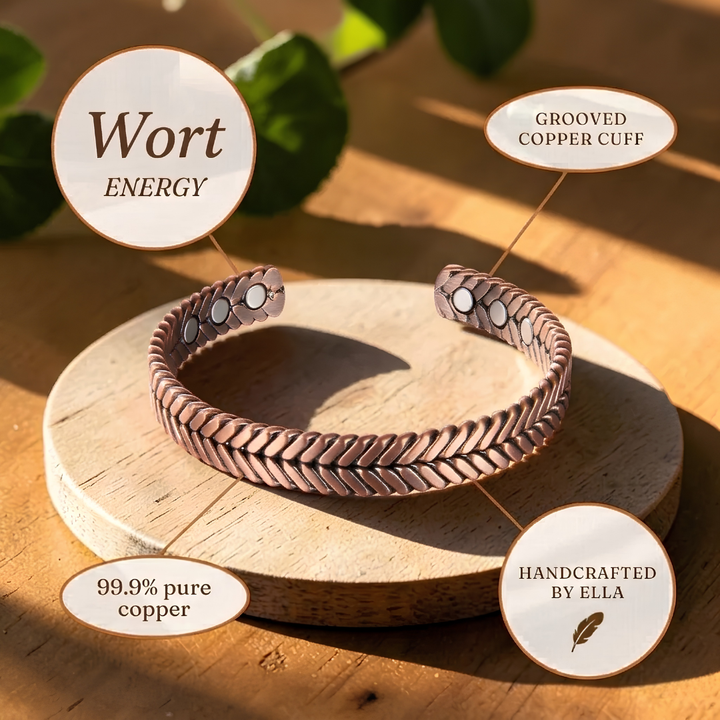 Valcor Wort Kupferarmband