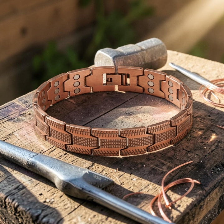 Valcor Schienen Herren Kupferarmband