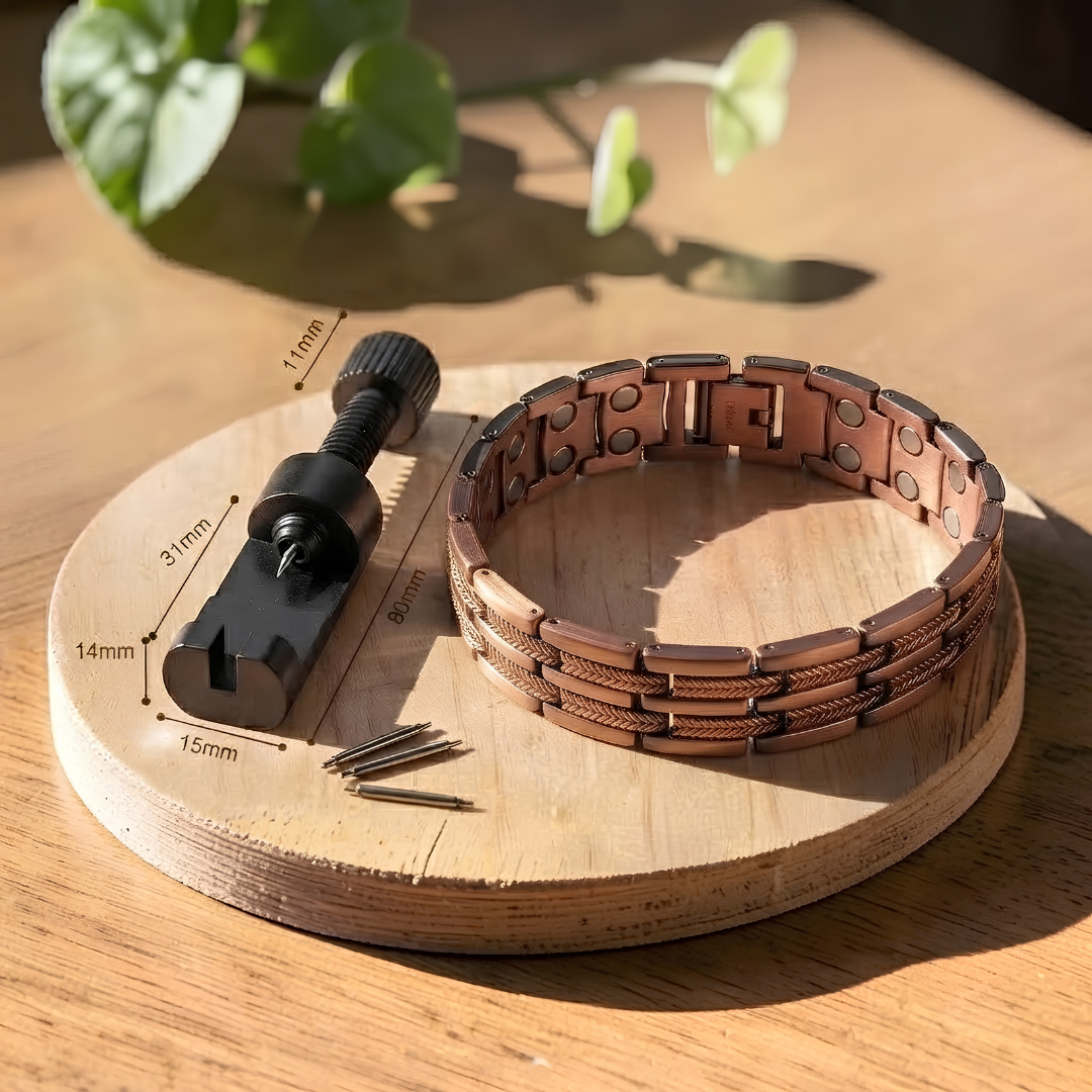 Valcor Pike Herren Kupferarmband