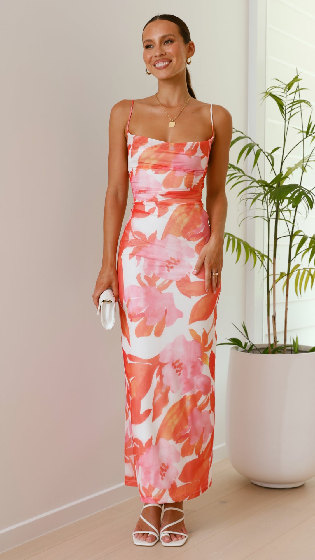 Ashley - Maxi abito floreale