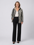Valcor | Veste matelassée à motif zèbre Sylvie