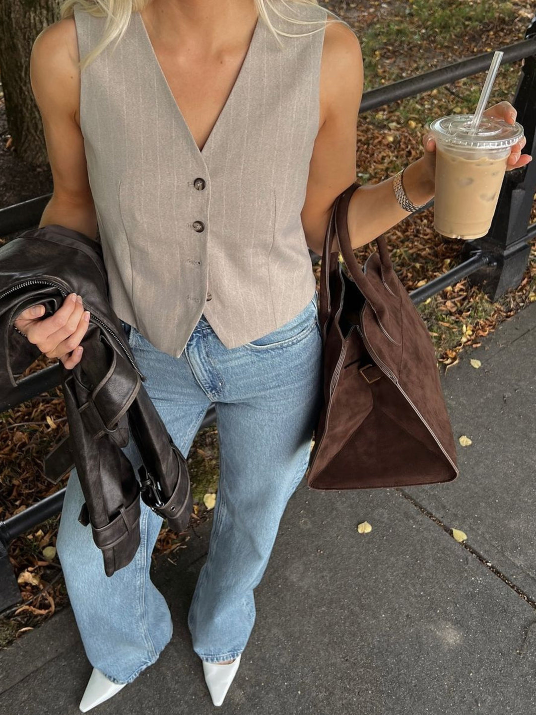 Beatrix borsa in pelle scamosciata