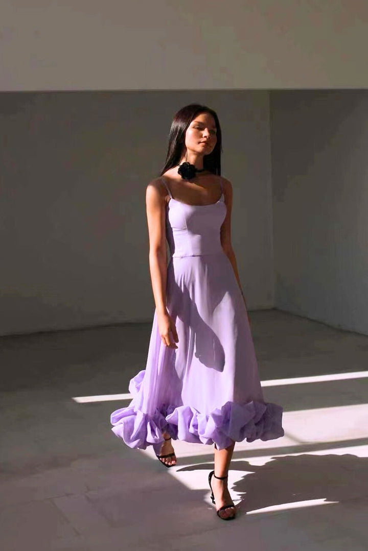 Blair - Robe midi fluide et gracieuse