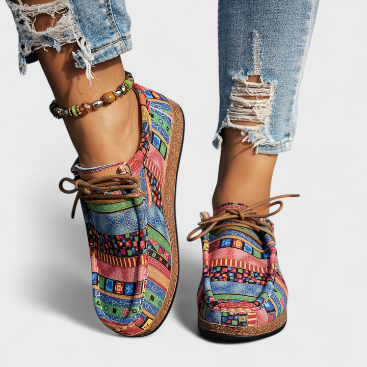Rebecca | Orthopädische Muster-Sneaker