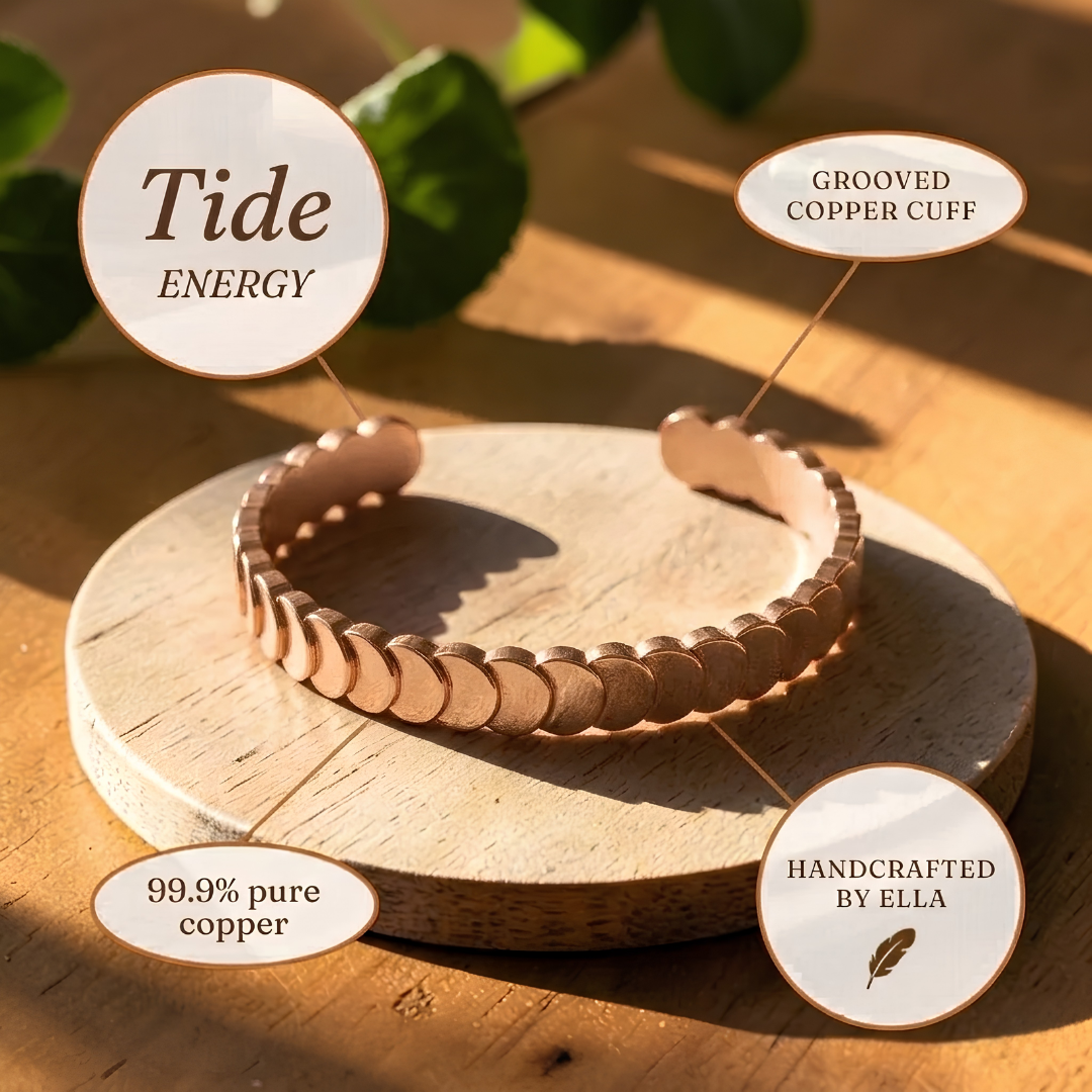 Valcor Gezeiten Kupferarmband