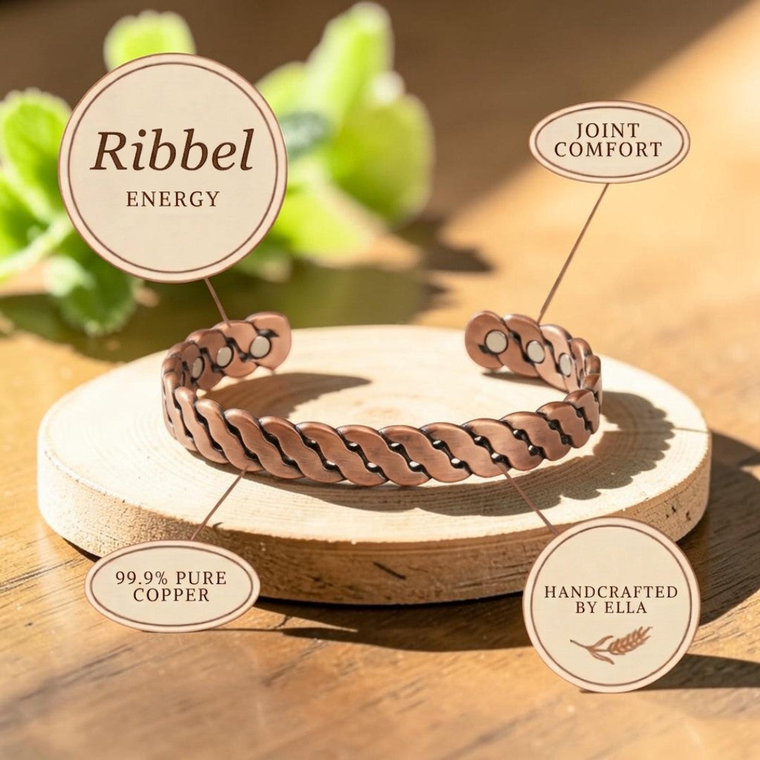 Valcor Ribbel Kupferarmband