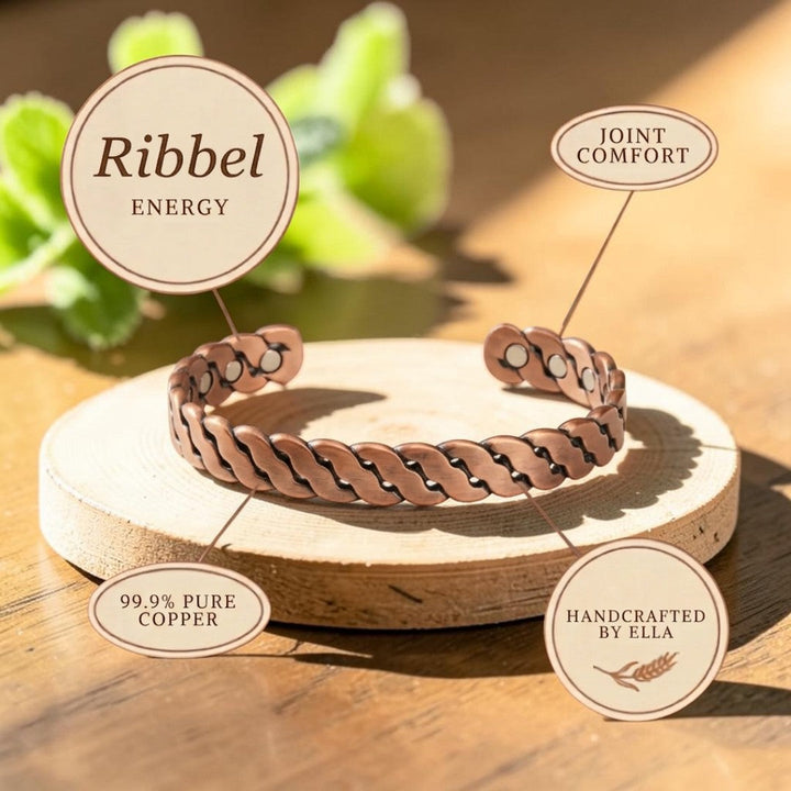Valcor Ribbel Kupferarmband