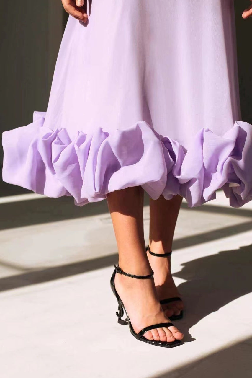 Blair - Robe midi fluide et gracieuse
