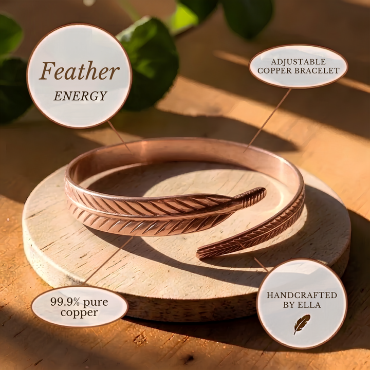 Valcor Feder Kupferarmband