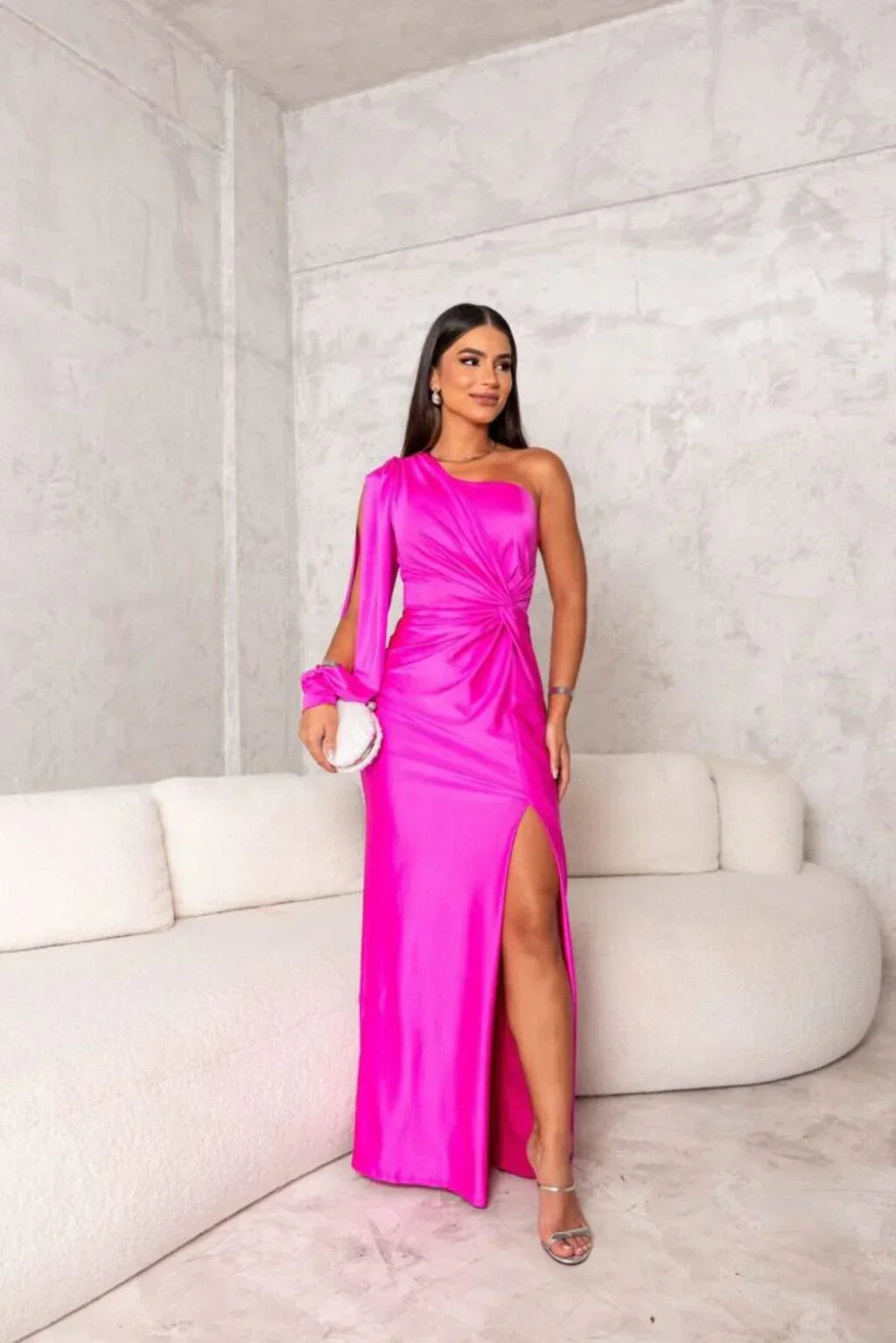 Yolina - Robe longue élégante