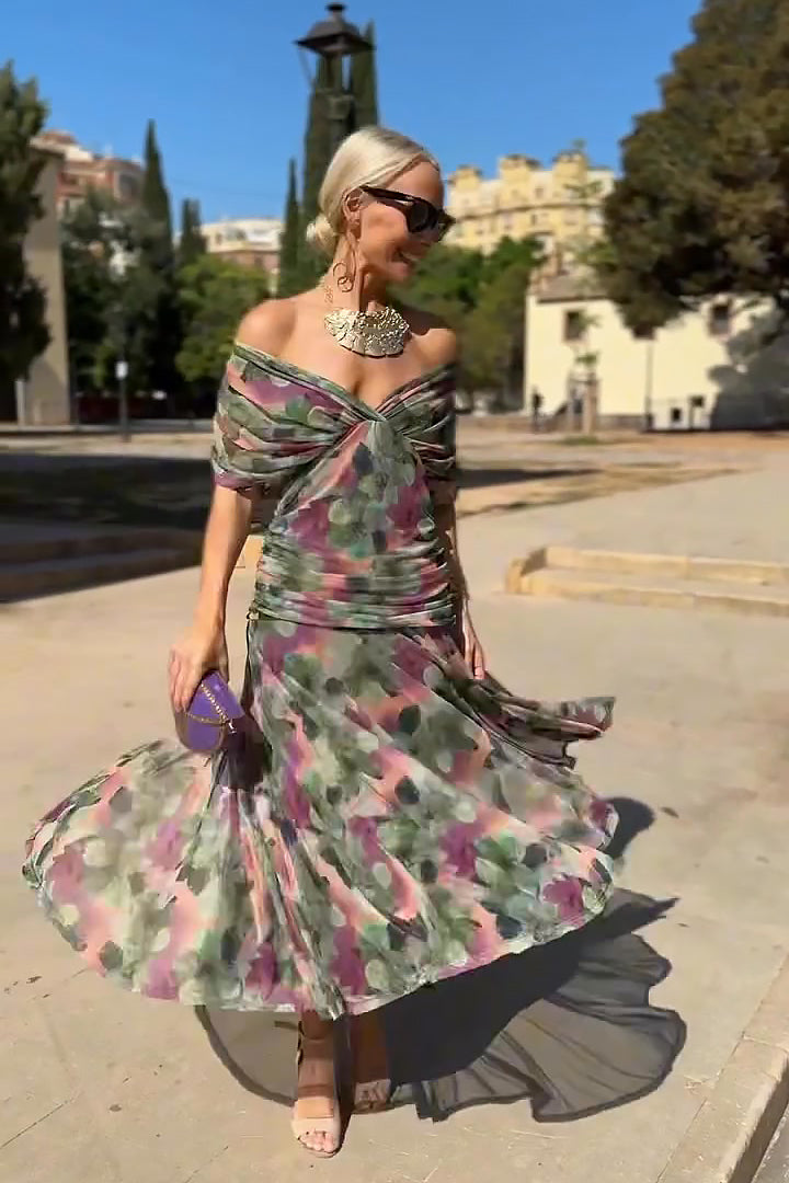 Valentina | Robe longue décolleté en V