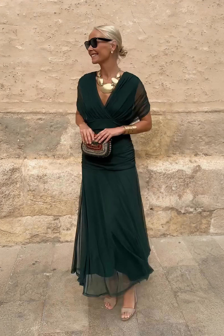 Valentina | Robe longue décolleté en V