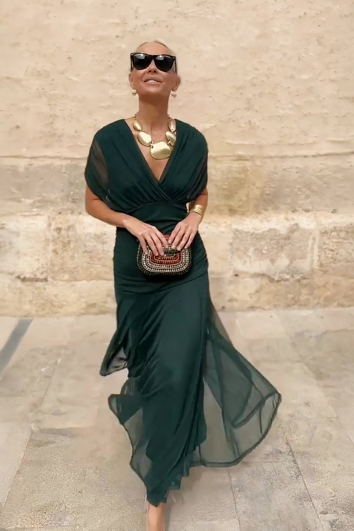 Valentina | Robe longue décolleté en V
