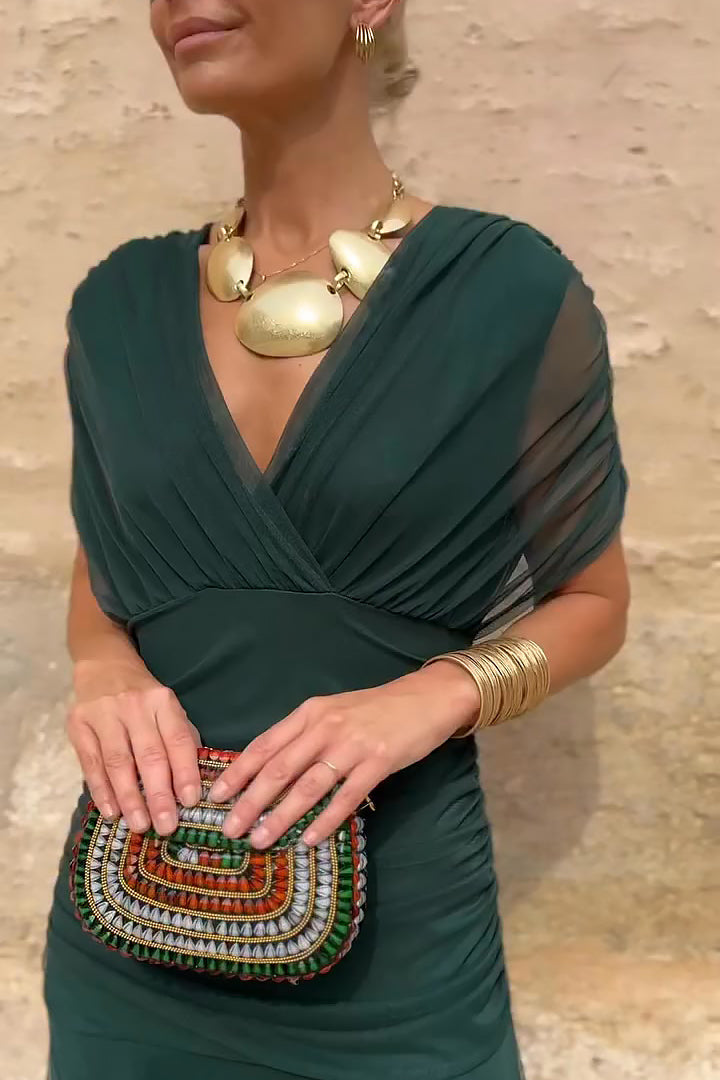 Valentina | Robe longue décolleté en V