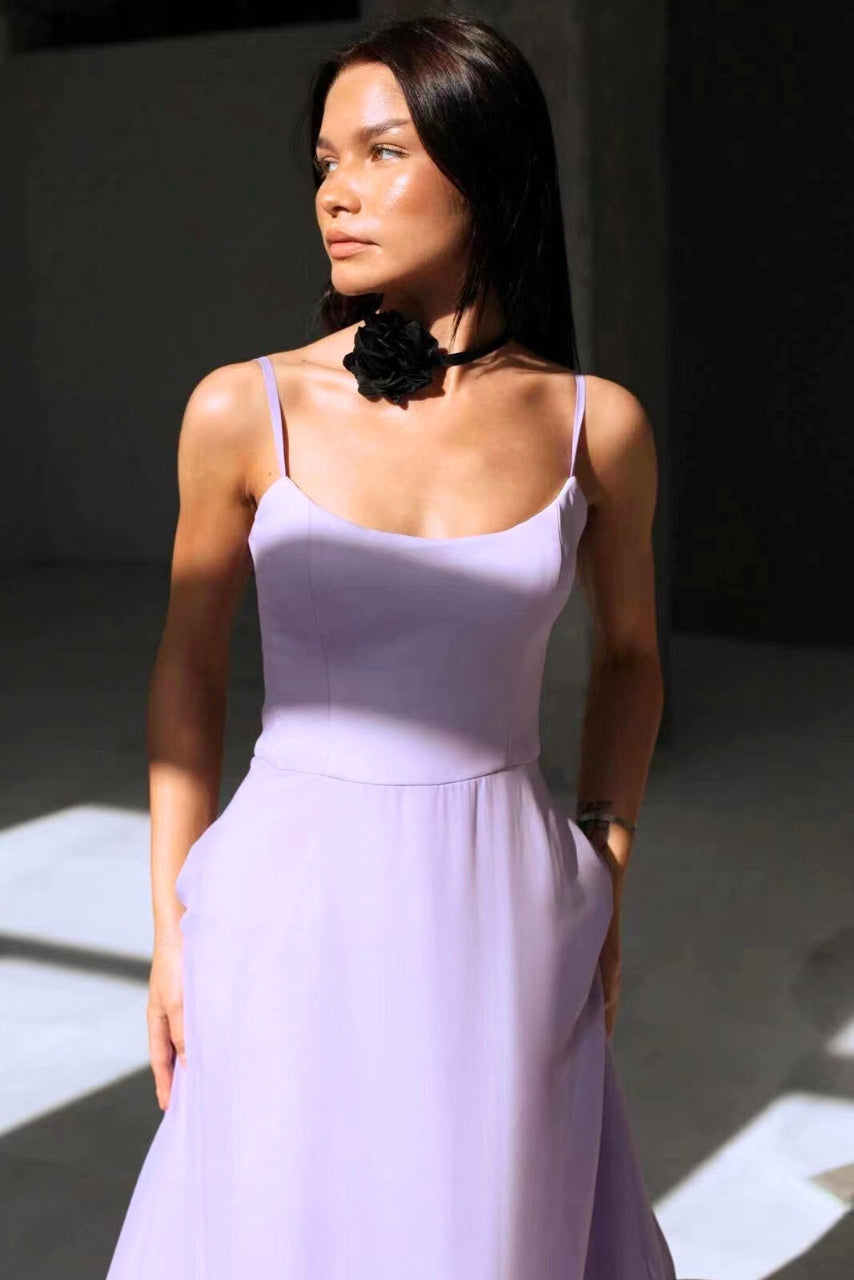Blair - Robe midi fluide et gracieuse