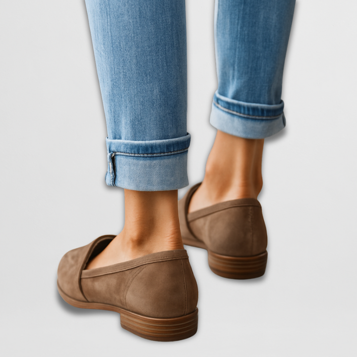 Margot - Mocassins confort en daim
