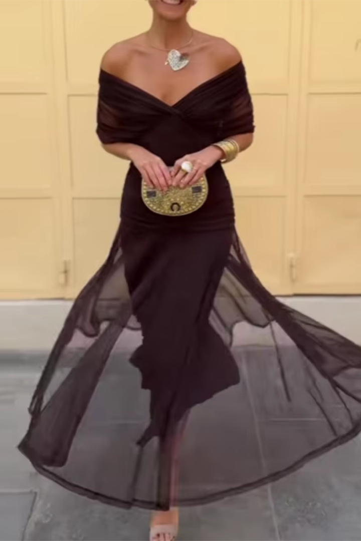 Valentina | Robe longue décolleté en V
