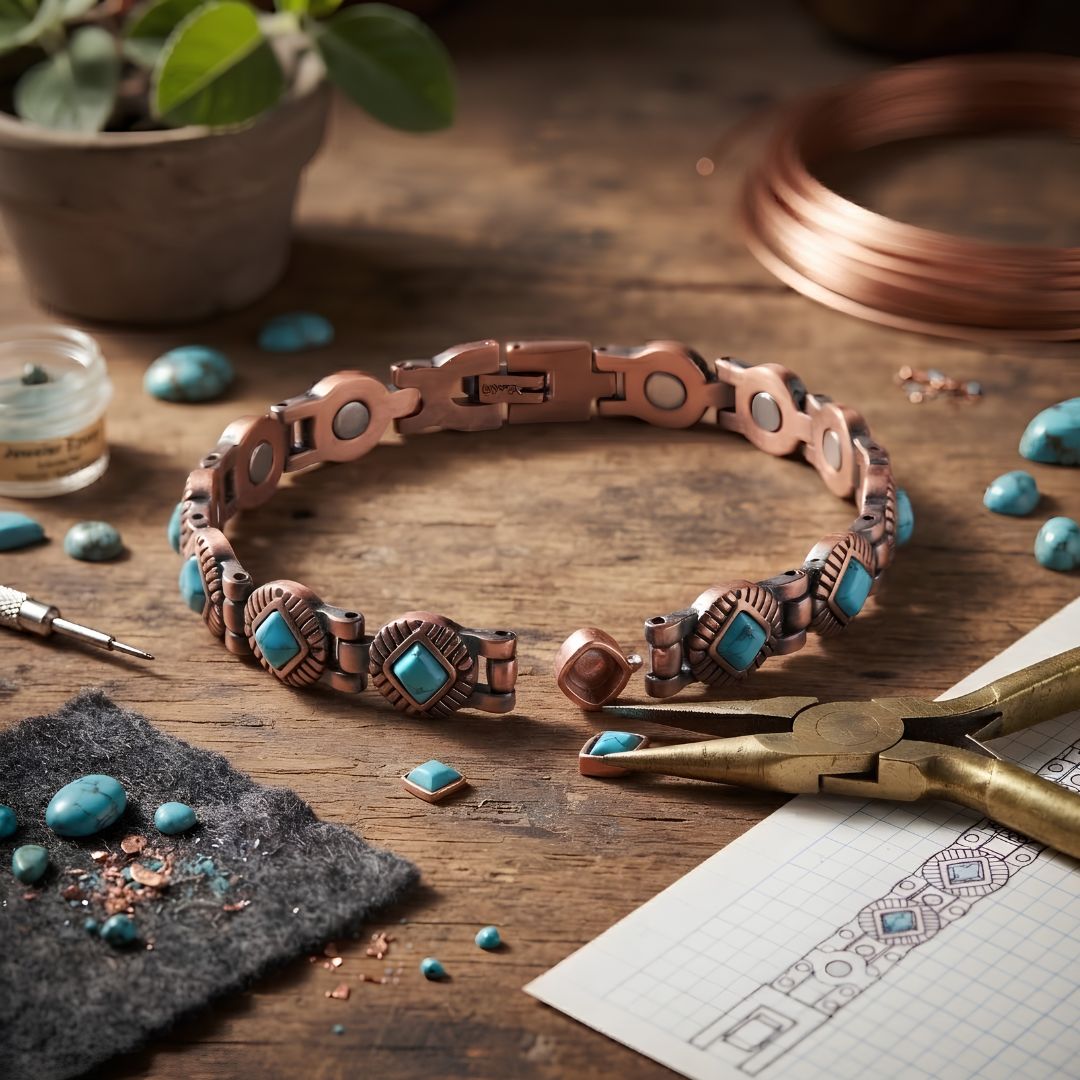 Valcor Clivia Big Copper Bracelet