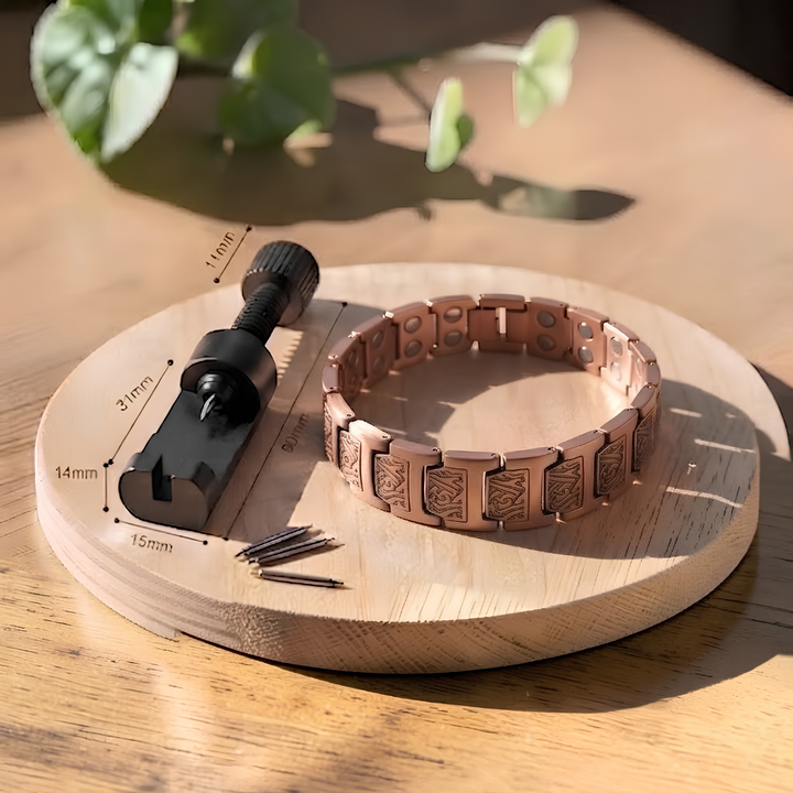 Valcor Glen Herren Kupferarmband