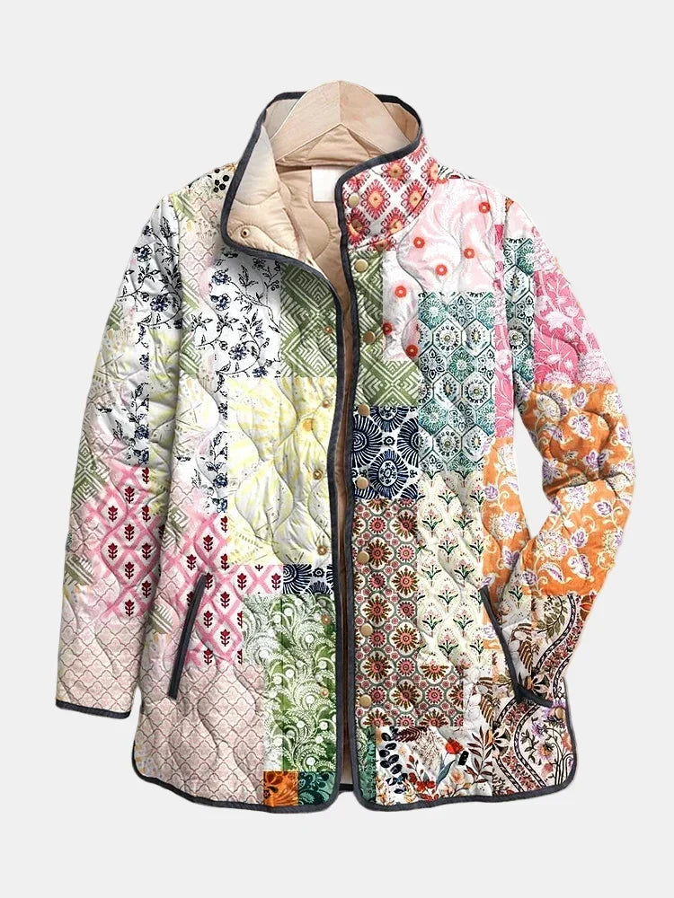 Valcor | Patchwork Bohème Steppjacke Florence