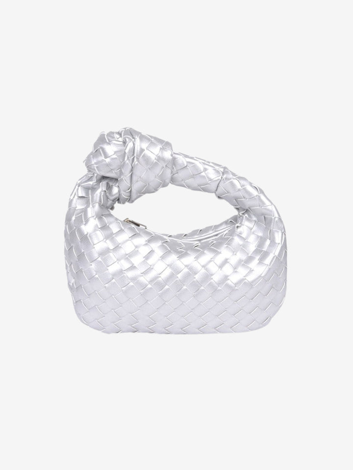 Mini borsa a mano intrecciata Calendula