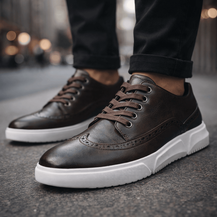 Harrington Leder Sneakers