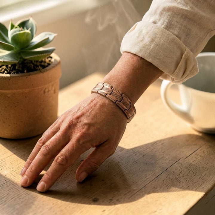 Valcor Schienen Herren Kupferarmband