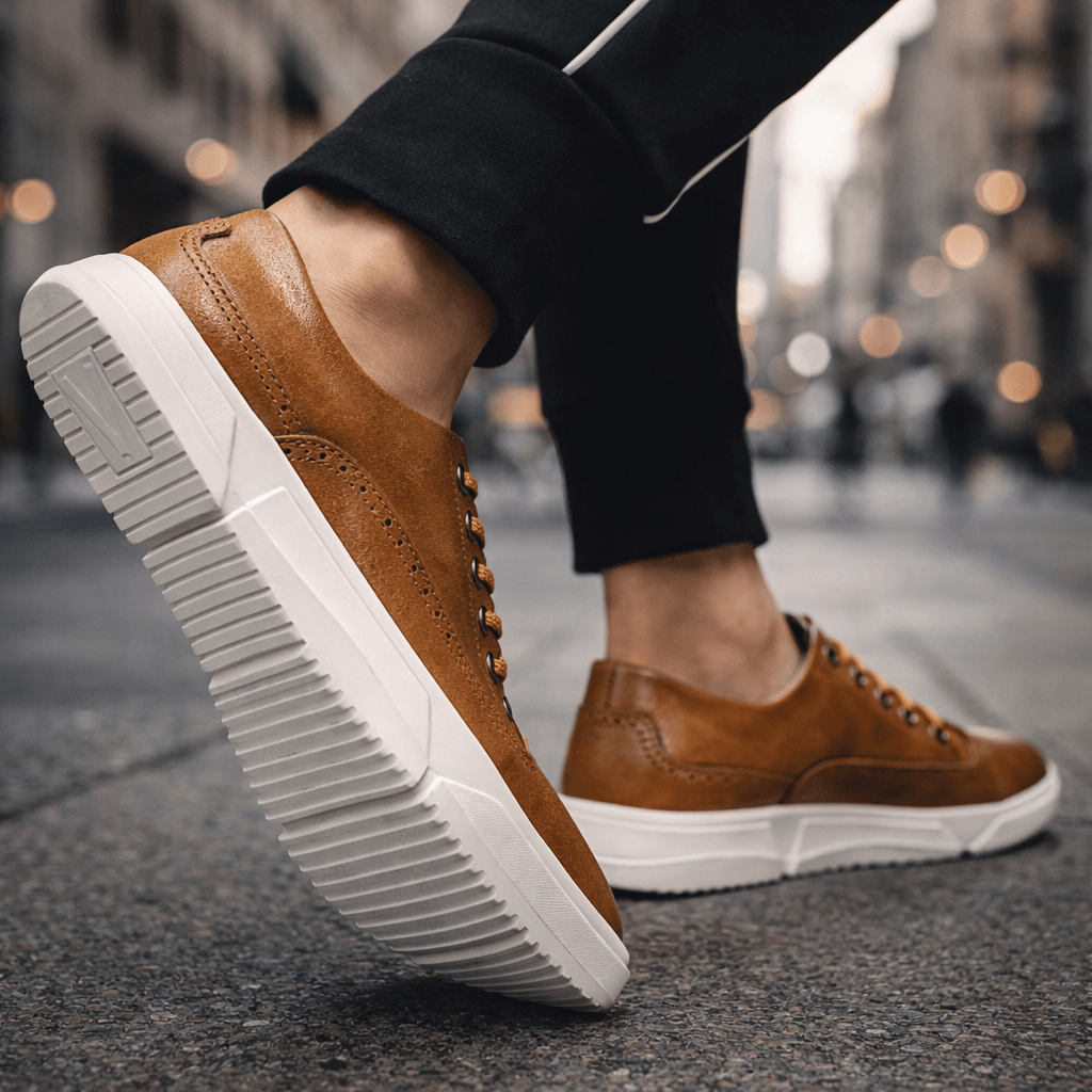 Harrington Leder Sneakers