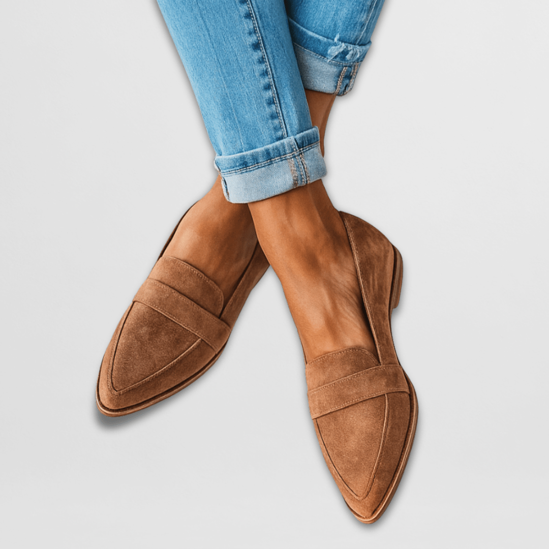 Helen | Chaussons orthopédiques en suède souple