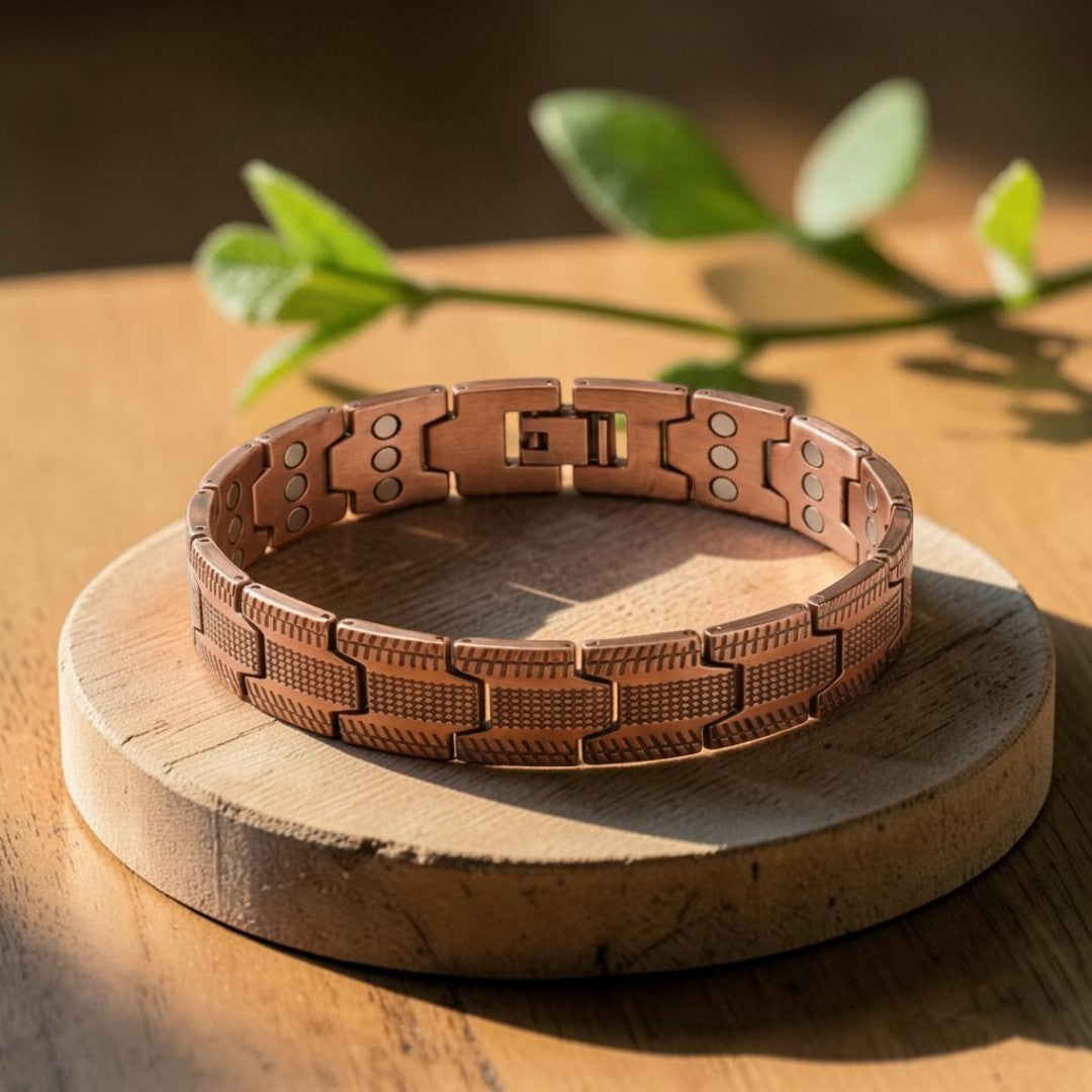 Valcor Schienen Herren Kupferarmband