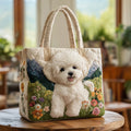 Sac fait main avec motif chien
