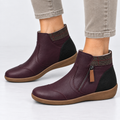 Mathilde | Bequeme Ankle Boots mit Reissverschluss