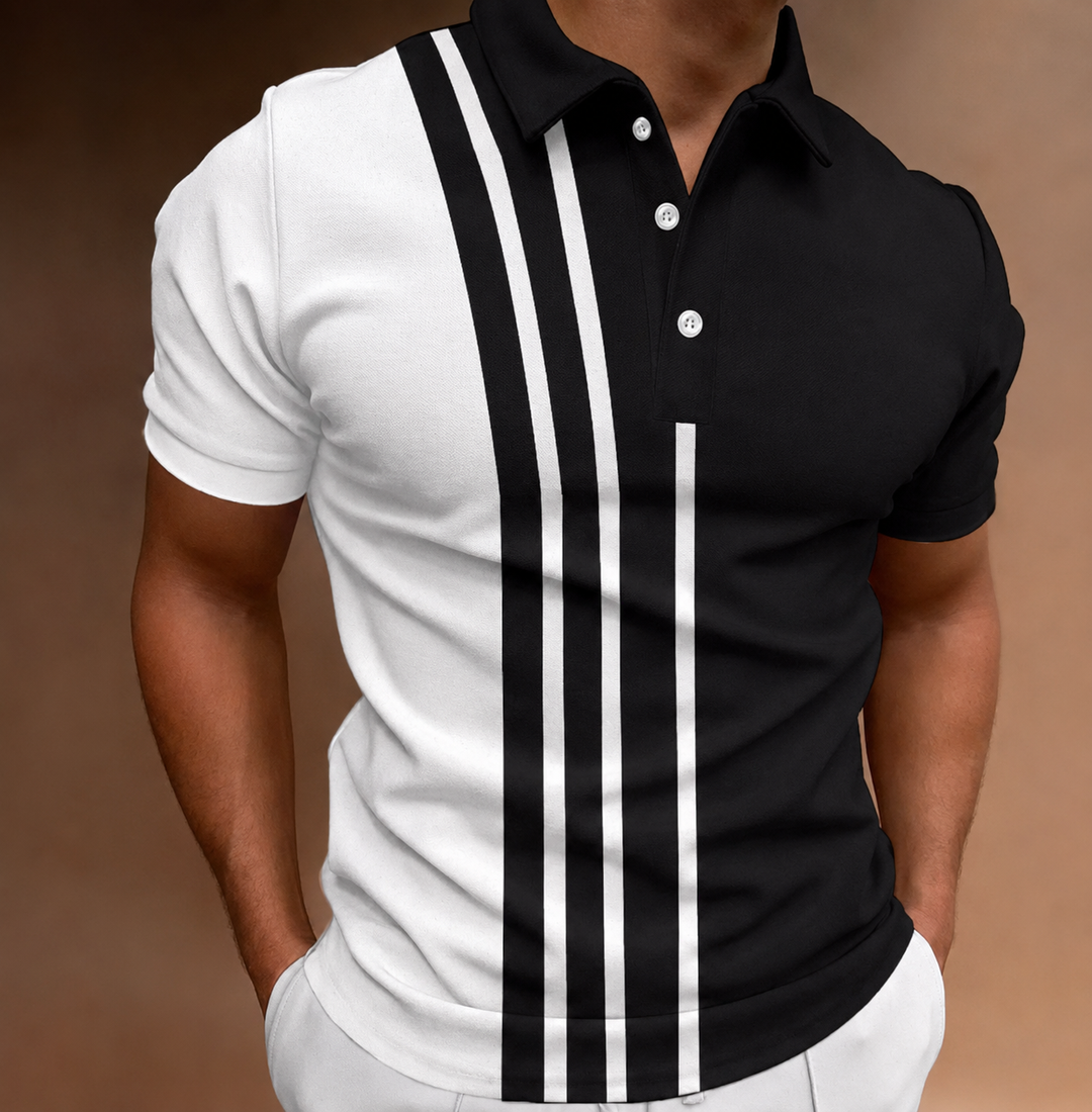 Mason | Elegantes Zweifarb-Polo