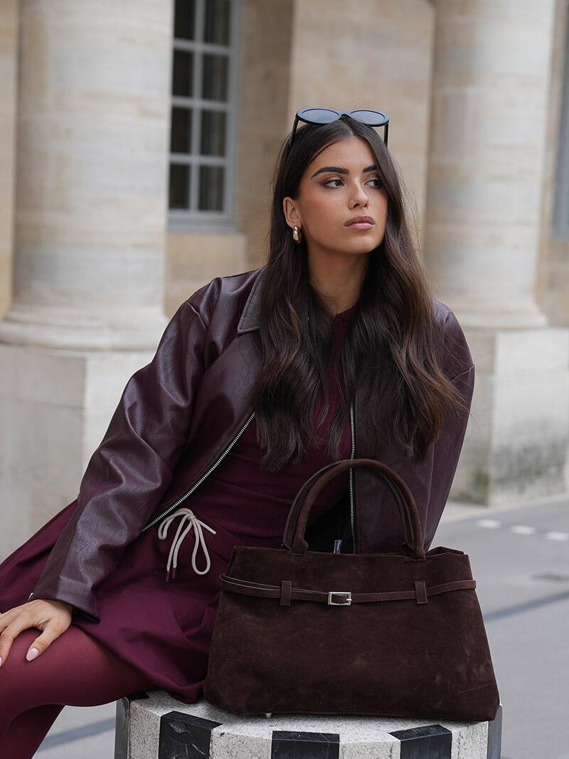 Rosalia | Borsa in camoscio