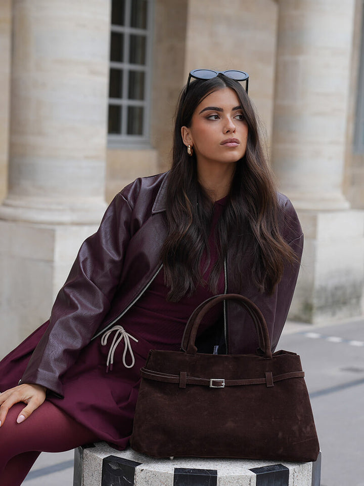 Rosalia | Borsa in camoscio
