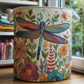 Malvina™ | Libelle Garten Gequilteter Wäschekorb