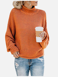 Susanne | Pull col roulé grosse maille pour femme
