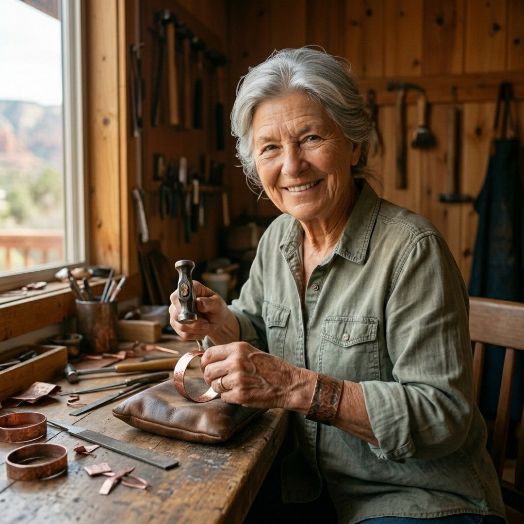Valcor Glaubensbekenntnis Kupferarmband