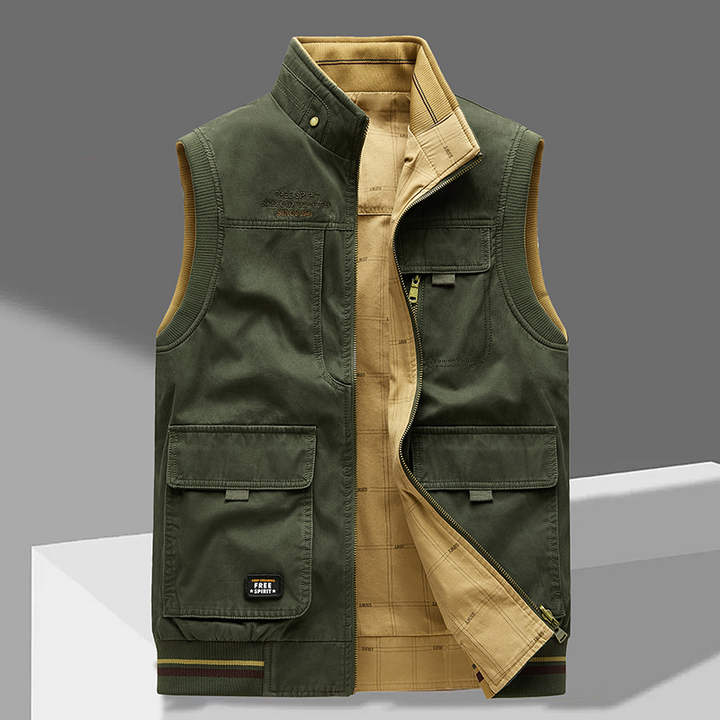 Atlas | Gilet élégant et réversible pour homme